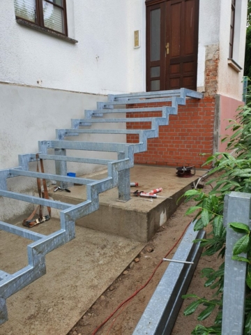 Treppenkonstruktion kunkelmetall