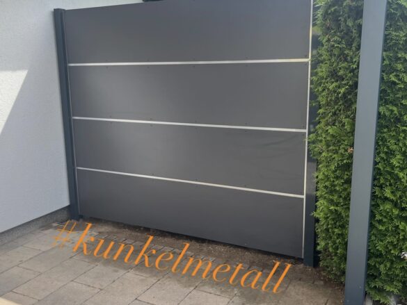 Sichtschutz – Konstruktion, Fertigung, Montage, Wartung